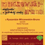 plakat bruno milczewski